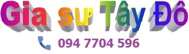 Trung tâm gia sư Tây Đô